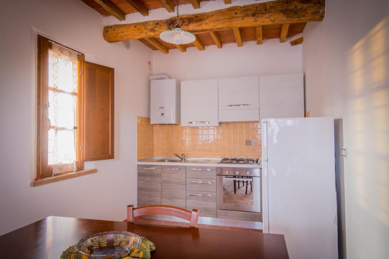 Ulivo-Chianti Charming Flat With Private Parking! Daire Asciano Dış mekan fotoğraf