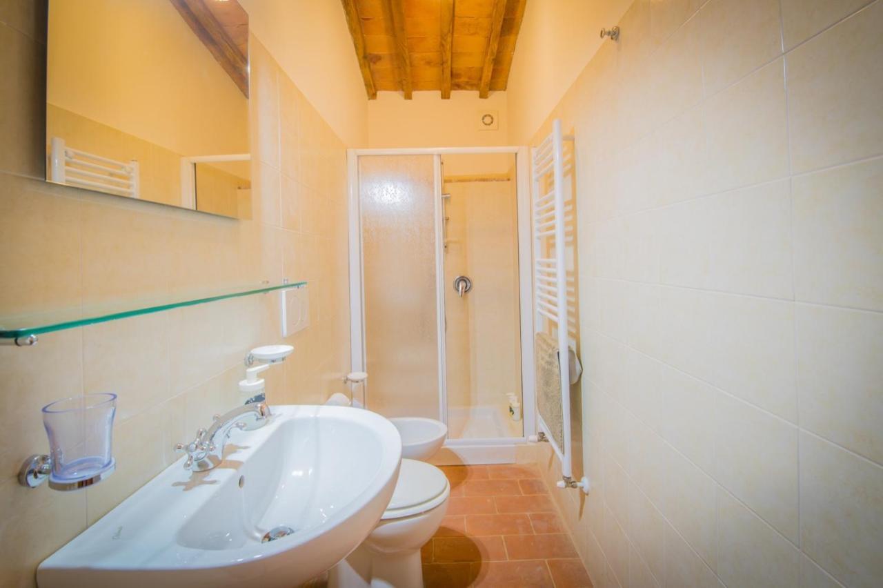 Ulivo-Chianti Charming Flat With Private Parking! Daire Asciano Dış mekan fotoğraf