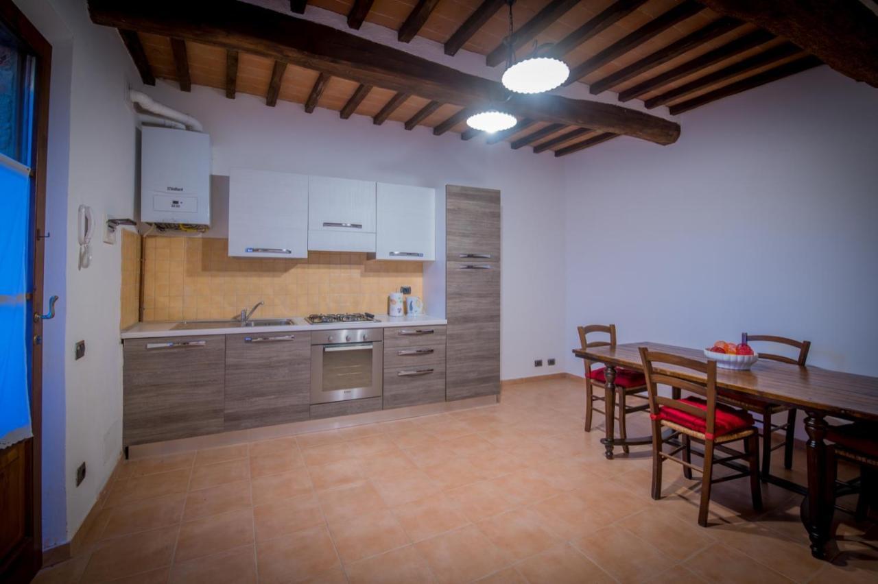 Ulivo-Chianti Charming Flat With Private Parking! Daire Asciano Dış mekan fotoğraf