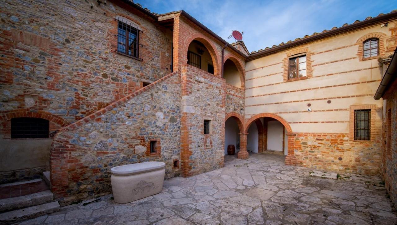 Ulivo-Chianti Charming Flat With Private Parking! Daire Asciano Dış mekan fotoğraf
