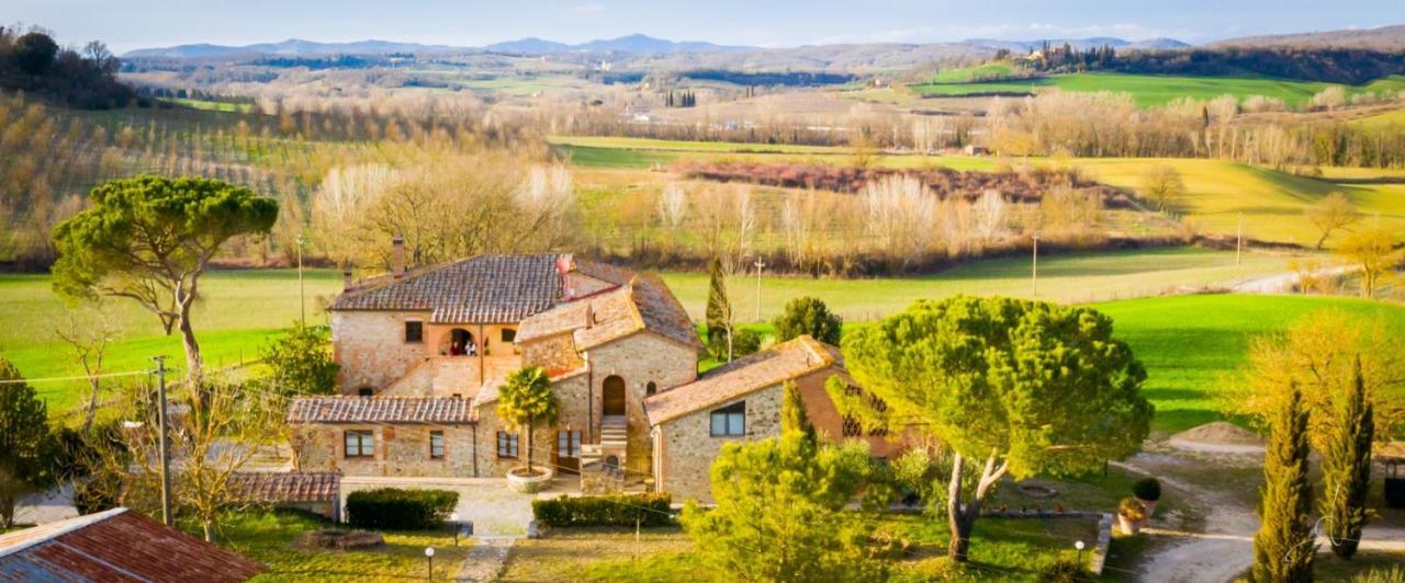 Ulivo-Chianti Charming Flat With Private Parking! Daire Asciano Dış mekan fotoğraf
