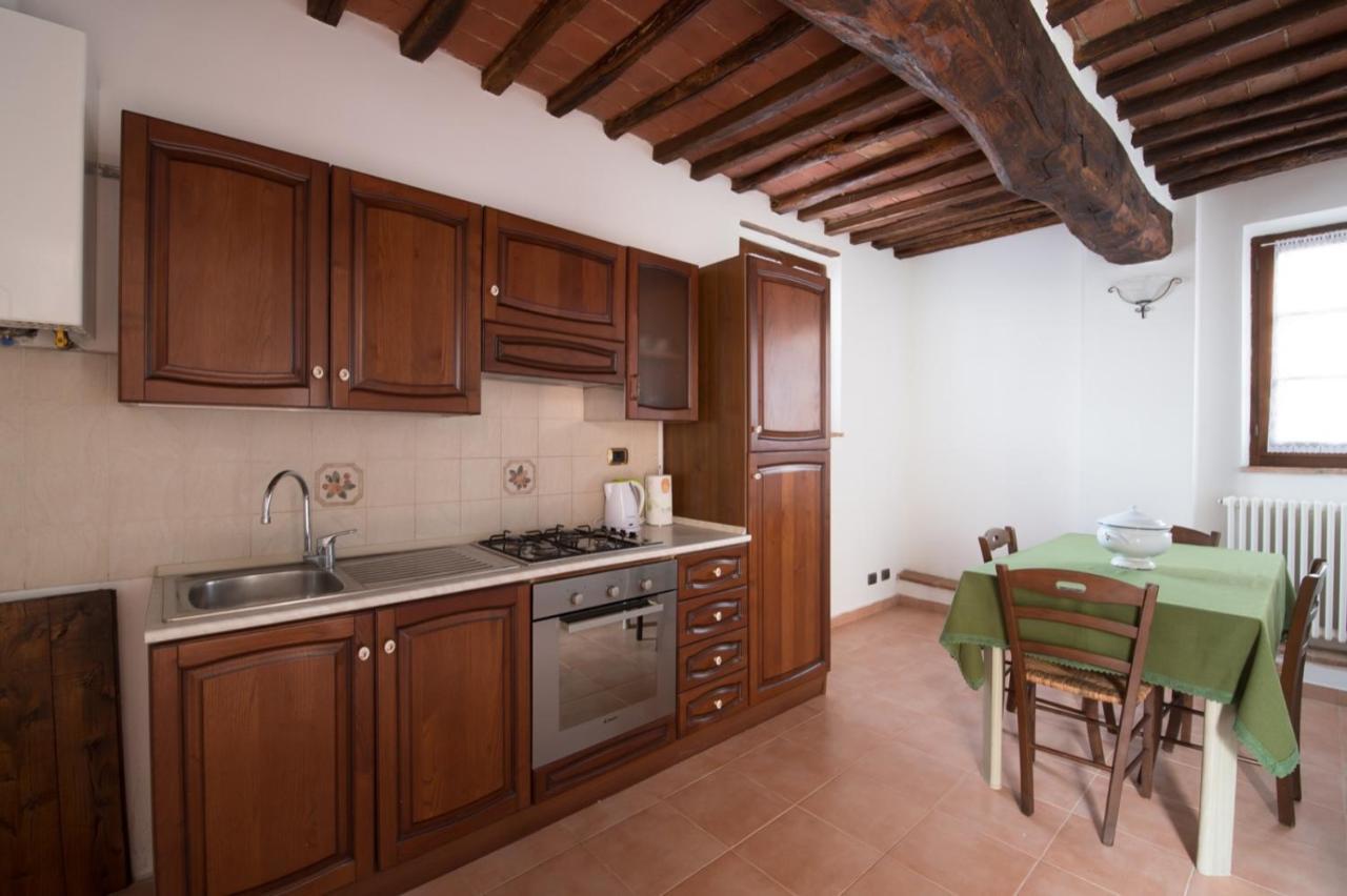 Ulivo-Chianti Charming Flat With Private Parking! Daire Asciano Dış mekan fotoğraf