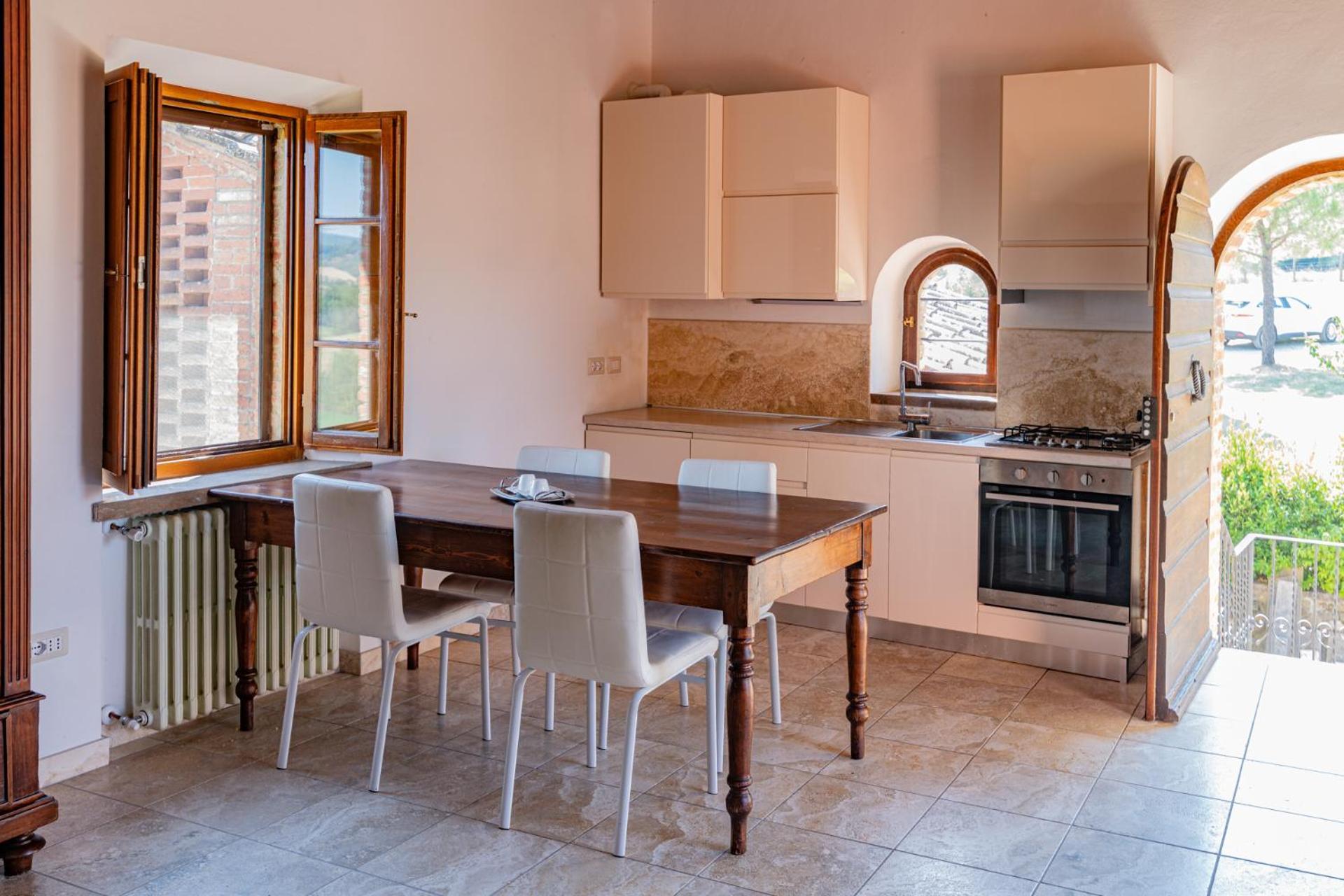 Ulivo-Chianti Charming Flat With Private Parking! Daire Asciano Dış mekan fotoğraf