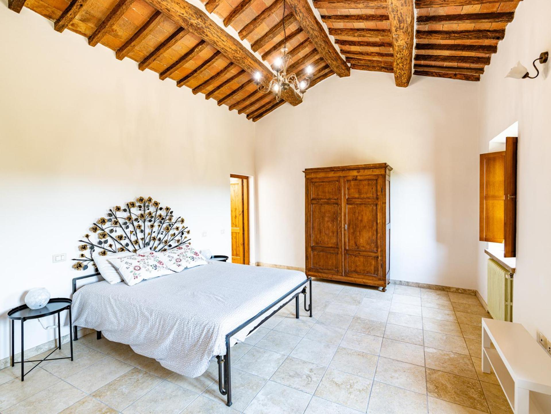 Ulivo-Chianti Charming Flat With Private Parking! Daire Asciano Dış mekan fotoğraf