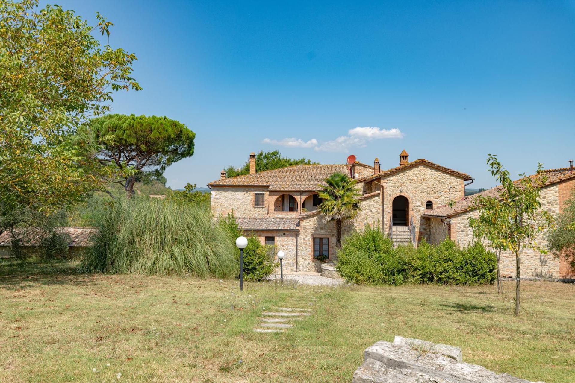 Ulivo-Chianti Charming Flat With Private Parking! Daire Asciano Dış mekan fotoğraf