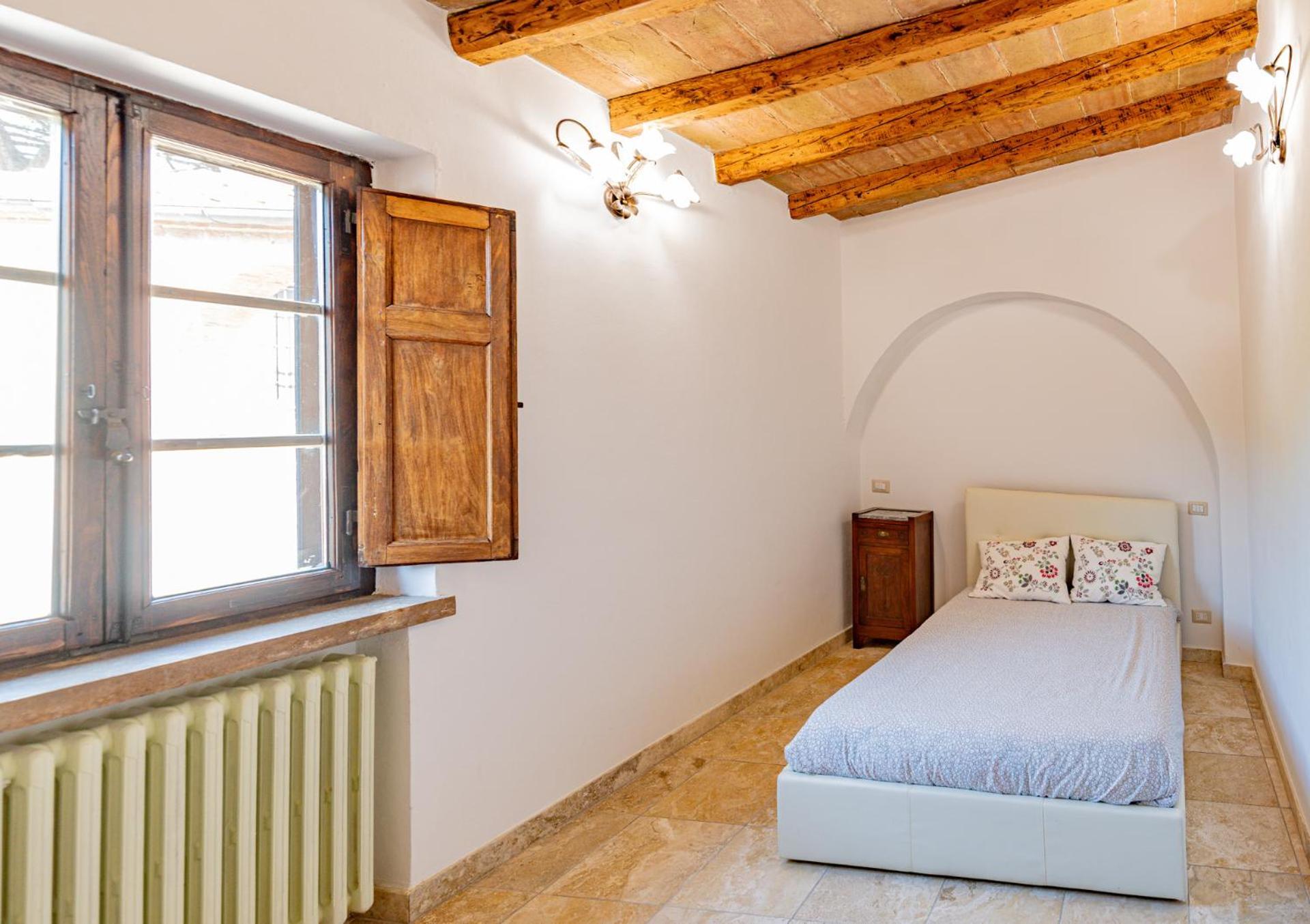 Ulivo-Chianti Charming Flat With Private Parking! Daire Asciano Dış mekan fotoğraf